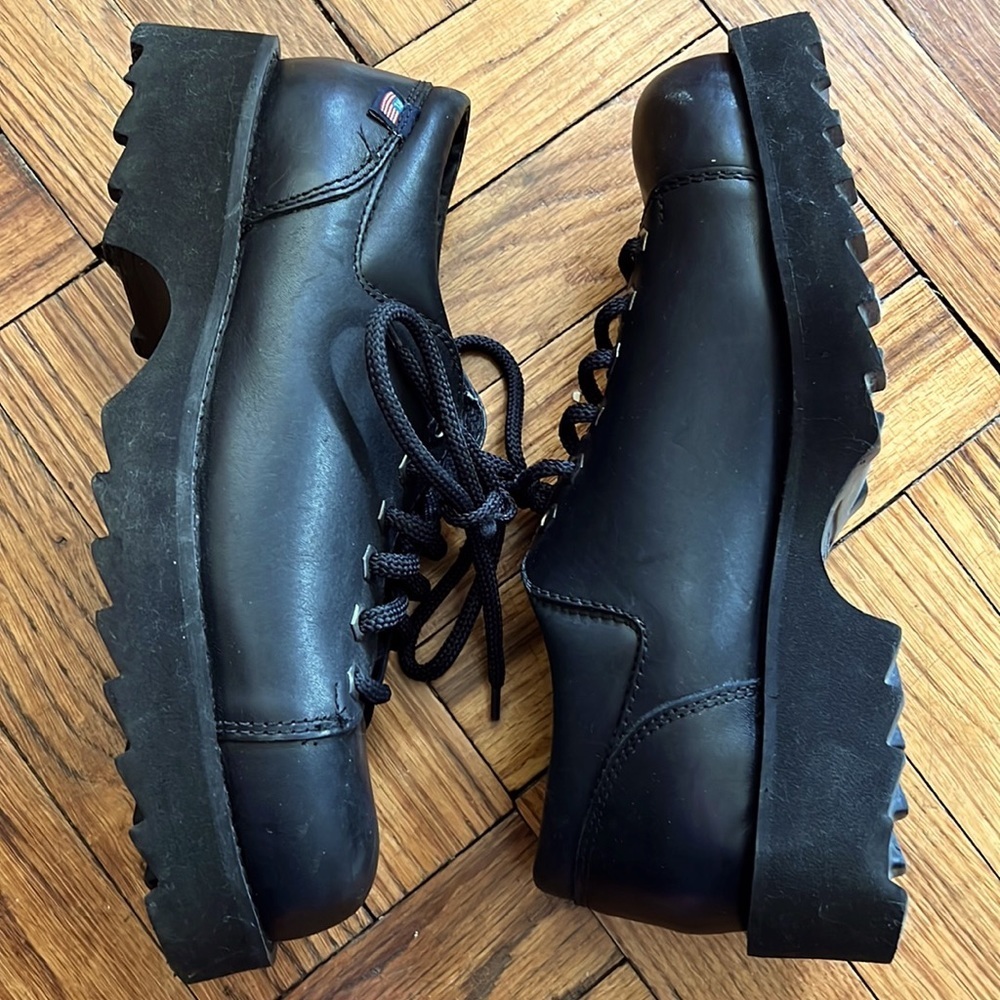 Vintage polo sport leather shoes size: 8 no box